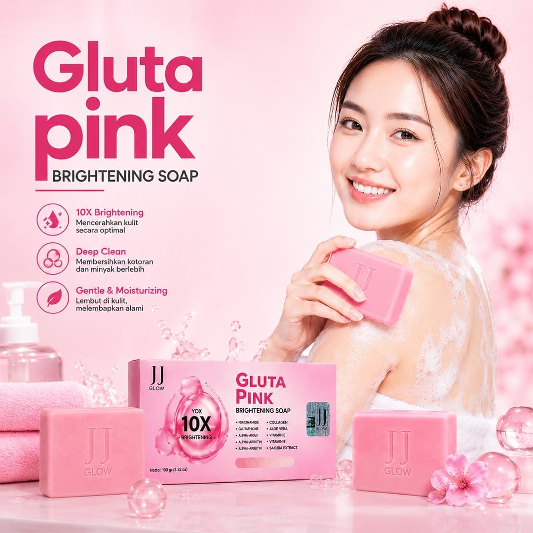 Gluta Pink Brightening Soap