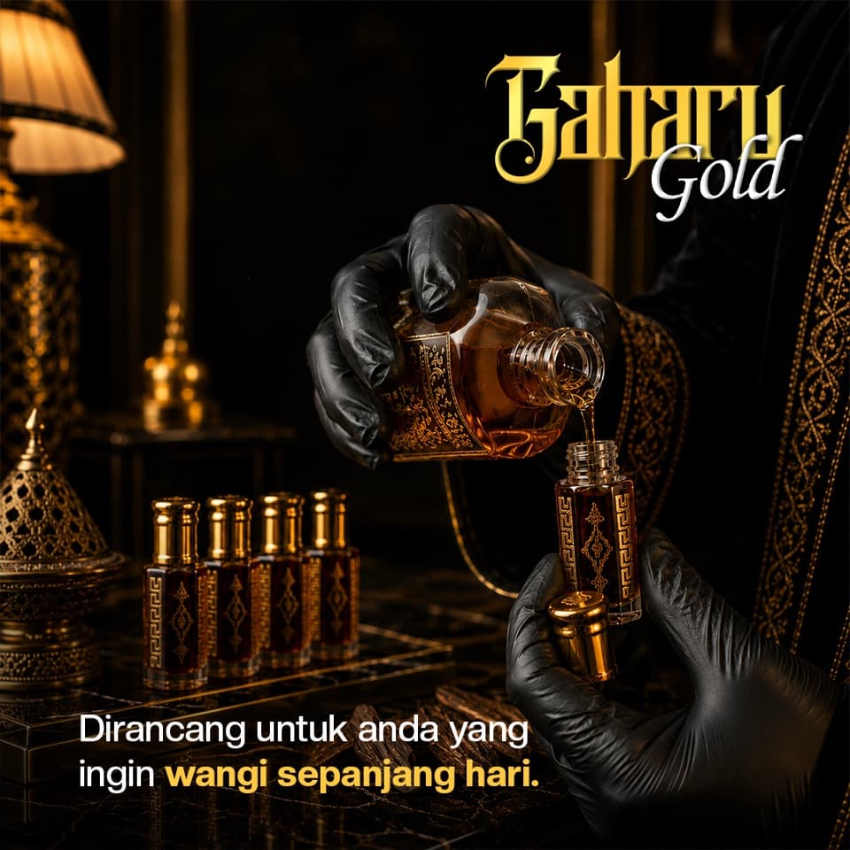 Wangi Mewah Khas Sultan Timur Tengah — Tahan Hingga 14 Jam