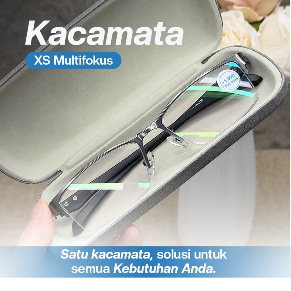 Baca Dekat & Lihat Jauh — Cukup Satu Kacamata, Tanpa Gonta-Ganti