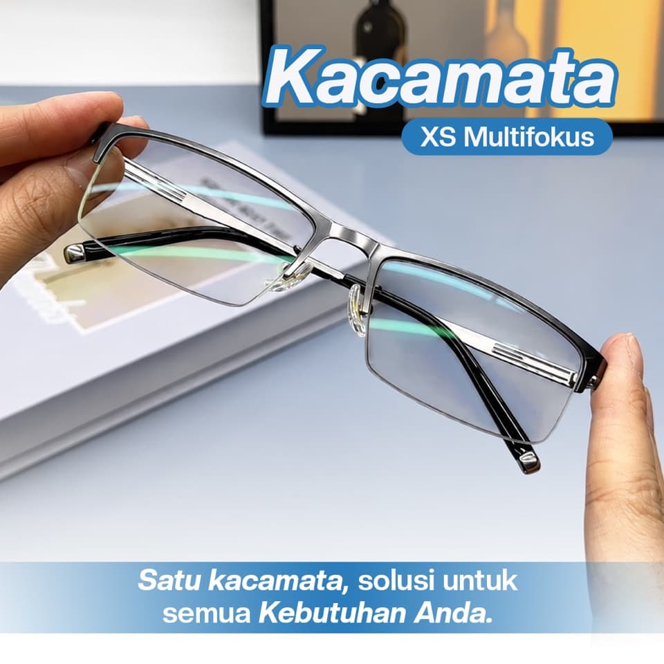 Baca Dekat & Lihat Jauh — Cukup Satu Kacamata, Tanpa Gonta-Ganti