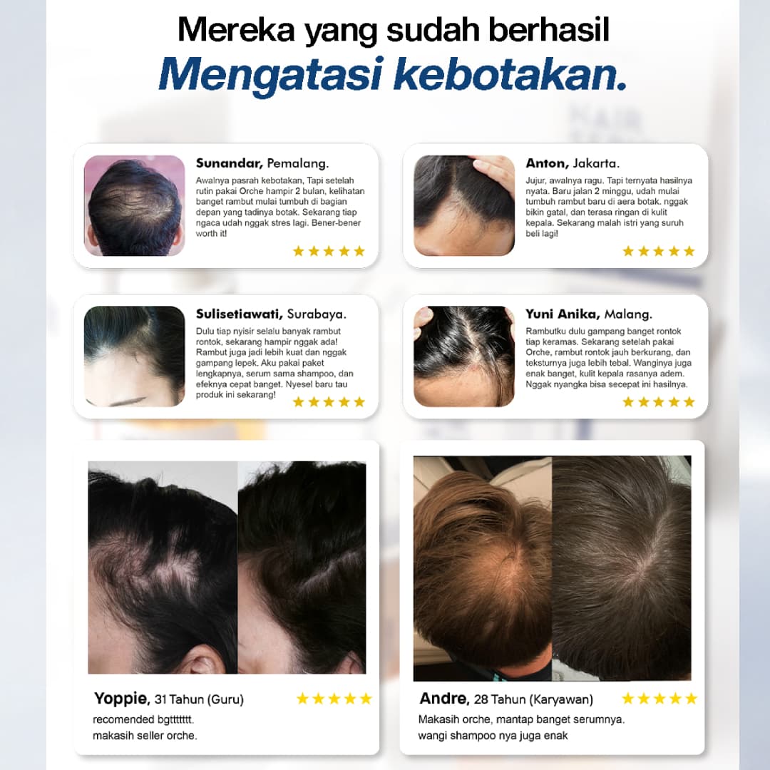 Testimoni pengguna Orché